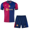 Conjunto (Camiseta+Pantalón Corto) FC Barcelona Primera Equipación 2024-25 - Niño